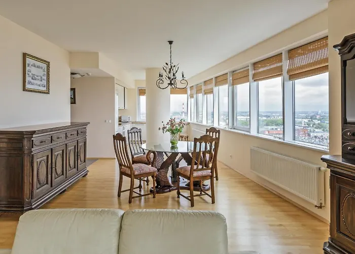 Sea View On 19th Floor Apartment *