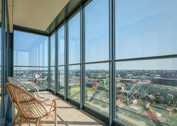 Sea View On 19th Floor Apartment *